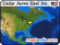 Cedar Acres East Inc. satellite map