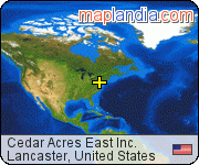 Cedar Acres East Inc. satellite map