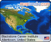 Blackstone Career Institute satellite map