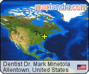 Dentist Dr. Mark Minetola satellite map