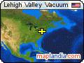 Lehigh Valley Vacuum satellite map