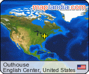 Outhouse satellite map