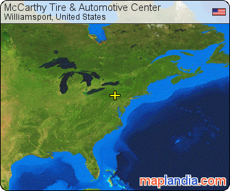 McCarthy Tire & Automotive Center satellite map