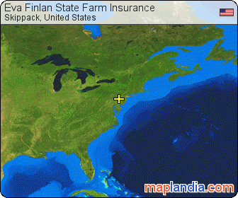 Eva Finlan State Farm Insurance satellite map