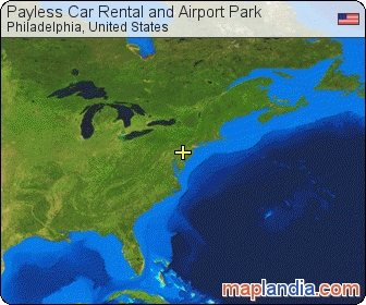 Payless Car Rental and Airport Park satellite map