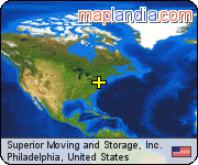 Superior Moving and Storage, Inc. satellite map