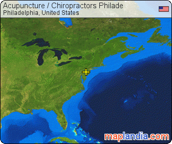 Acupuncture / Chiropractors Philade satellite map