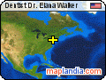 Dentist Dr. Elana Walker satellite map