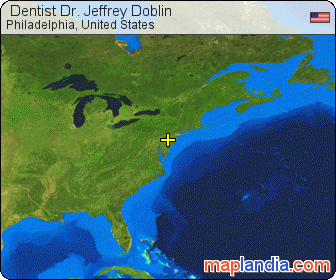  Dentist Dr. Jeffrey Doblin satellite map