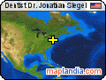 Dentist Dr. Jonathan Siegel satellite map