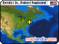 Dentist Dr. Robert Raymond satellite map