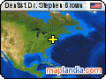 Dentist Dr. Stephen Brown satellite map