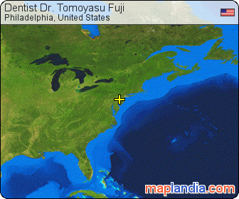 Dentist Dr. Tomoyasu Fuji satellite map