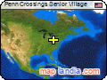 Penn Crossings Senior Village satellite map