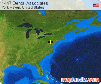 1447 Dental Associates satellite map