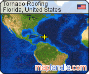 Tornado Roofing satellite map