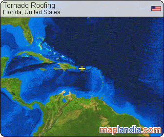 Tornado Roofing satellite map