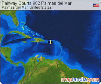 Fairway Courts 862 Palmas del Mar satellite map