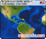the gardenhouse vacation apartment satellite map