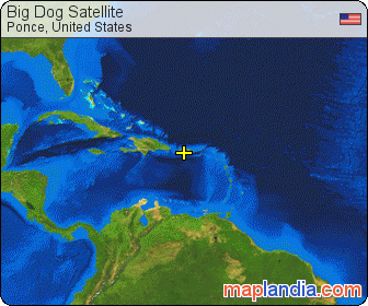Big Dog Satellite satellite map