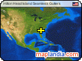 Hilton Head Island Seamless Gutters satellite map