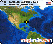 Hilton Head Island Seamless Gutters satellite map