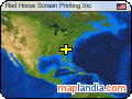Red Horse Screen Printing Inc. satellite map