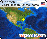 Tree Men LLC satellite map