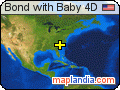 Bond with Baby 4D satellite map