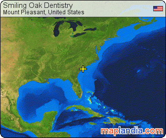 Smiling Oak Dentistry satellite map