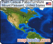 Palm Casual Patio Furniture satellite map
