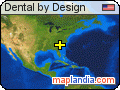 Dental by Design satellite map