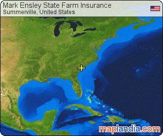 Mark Ensley State Farm Insurance satellite map