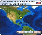 Jane Fellers State Farm Insurance satellite map