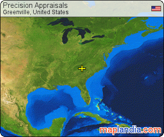 Precision Appraisals satellite map