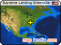 Supreme Lending Greenville satellite map