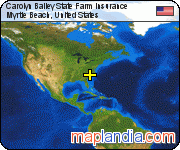 Carolyn Bailey State Farm Insurance satellite map