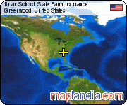 Brian Schoch State Farm Insurance satellite map