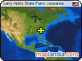 Larry Hutto State Farm Insurance satellite map