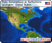 Truly Scrumptious at Reflections satellite map