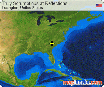 Truly Scrumptious at Reflections satellite map