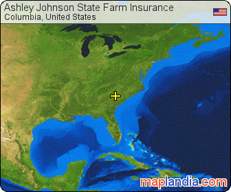 Ashley Johnson State Farm Insurance satellite map