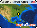 Dentist Dr. James Agnew satellite map