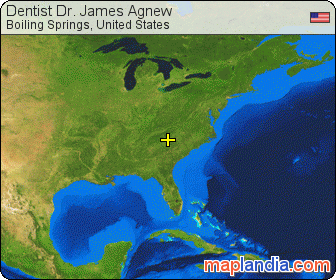 Dentist Dr. James Agnew satellite map