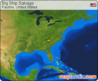 Big Ship Salvage satellite map