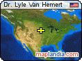 Dr. Lyle Van Hemert satellite map