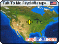 Talk To Me Psychotherapy satellite map