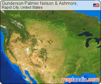 Gunderson Palmer Nelson & Ashmore,  satellite map
