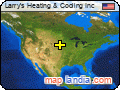 Larry's Heating & Cooling Inc satellite map