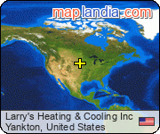 Larry's Heating & Cooling Inc satellite map